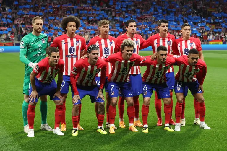 Atletico Madrid Team Photo